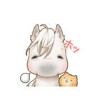 馬とねこ（個別スタンプ：24）