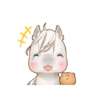 馬とねこ（個別スタンプ：29）