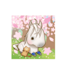 馬とねこ（個別スタンプ：36）