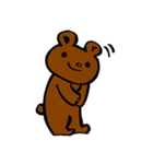 くまくましいくま（個別スタンプ：3）