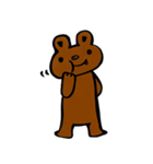 くまくましいくま（個別スタンプ：7）