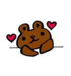 くまくましいくま（個別スタンプ：11）