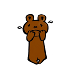 くまくましいくま（個別スタンプ：13）