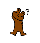 くまくましいくま（個別スタンプ：24）