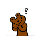 くまくましいくま（個別スタンプ：32）