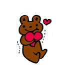 くまくましいくま（個別スタンプ：34）