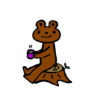 くまくましいくま（個別スタンプ：35）