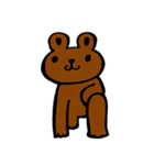 くまくましいくま（個別スタンプ：36）