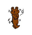 くまくましいくま（個別スタンプ：38）
