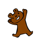 くまくましいくま（個別スタンプ：40）