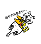 らくがき猫と魚くん（個別スタンプ：13）