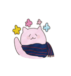 マフラー猫s（個別スタンプ：1）
