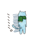 マフラー猫s（個別スタンプ：9）