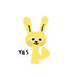 Kawaii bunny  : )（個別スタンプ：5）
