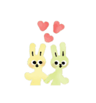 Kawaii bunny  : )（個別スタンプ：11）
