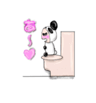 着ぐるみパンダちゃん（個別スタンプ：12）