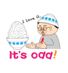 どんぶりさん - 英語バージョン（個別スタンプ：9）