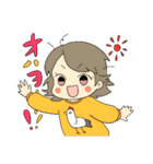 こどもスタンプ秋冬服（個別スタンプ：3）