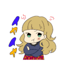 こどもスタンプ秋冬服（個別スタンプ：8）