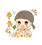 こどもスタンプ秋冬服（個別スタンプ：15）