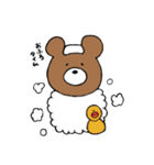 手書きくまさんスタンプ（個別スタンプ：28）