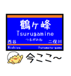 相鉄線 いずみ野線 気軽に今この駅だよ！（個別スタンプ：9）
