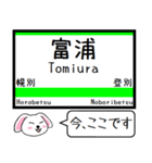 室蘭本線 支線 今この駅だよ！タレミー（個別スタンプ：19）