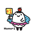 Missブビの名前スタンプ – Momo（個別スタンプ：8）