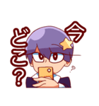 むらさきっこ（個別スタンプ：3）