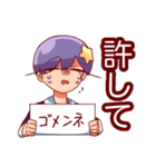 むらさきっこ（個別スタンプ：7）