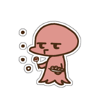 ただのタコ（個別スタンプ：30）
