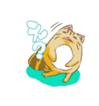ねこまたぬきさん（個別スタンプ：1）