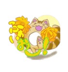 ねこまたぬきさん（個別スタンプ：8）