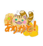 ねこまたぬきさん（個別スタンプ：14）