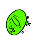一文字漢字のカラフルびーんず（個別スタンプ：15）
