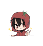 僕とまと。（個別スタンプ：4）