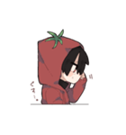 僕とまと。（個別スタンプ：14）