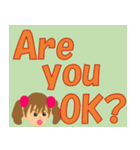 ジュディちゃんの英語のスタンプ（個別スタンプ：6）