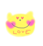 ねこハート（個別スタンプ：7）