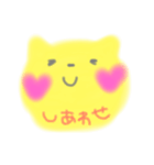 ねこハート（個別スタンプ：15）