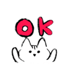 生活をしている猫のスタンプ（個別スタンプ：1）