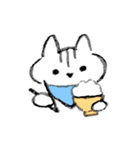 生活をしている猫のスタンプ（個別スタンプ：16）