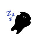 くろいいぬ（個別スタンプ：1）