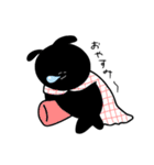 くろいいぬ（個別スタンプ：33）