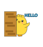 幸せの黄色いひよこちゃん（個別スタンプ：6）