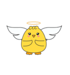 幸せの黄色いひよこちゃん（個別スタンプ：21）