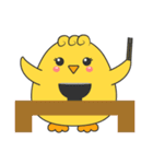幸せの黄色いひよこちゃん（個別スタンプ：24）