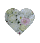 ハートのお花（個別スタンプ：8）