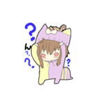 PINK×猫っ子①（個別スタンプ：3）