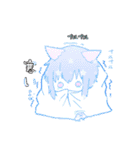PINK×猫っ子①（個別スタンプ：11）